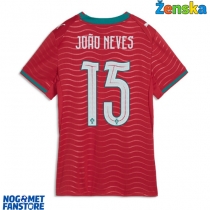 Portugal Joao Neves #15 Domaci Dres za Ženska SP 2026 Kratak Rukav